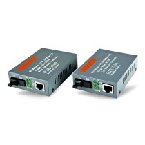 Convertisseur de Média Fibre Optique Gigabit Ethernet | 10/100/1000M