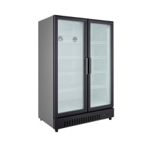 Vitrine Réfrigérée Professionnelle Haier | Double Porte Vitrée & Froid Ventilé