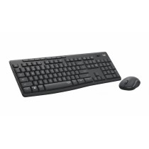 Pack Logitech MK295 Silencieux | Ensemble Sans Fil QWERTY | Technologie SilentTouch