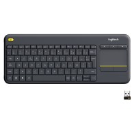 Clavier Sans Fil Logitech K400 Plus | Touchpad Intégré pour PC-TV