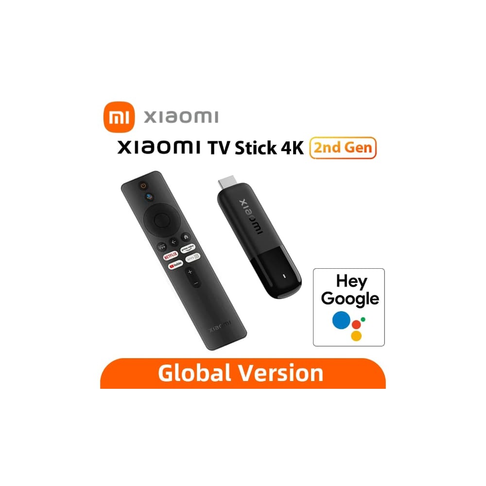 Xiaomi TV Stick 4K (2nd Gen) | Android TV 11 | Dolby Vision & Atmos | Smart TV