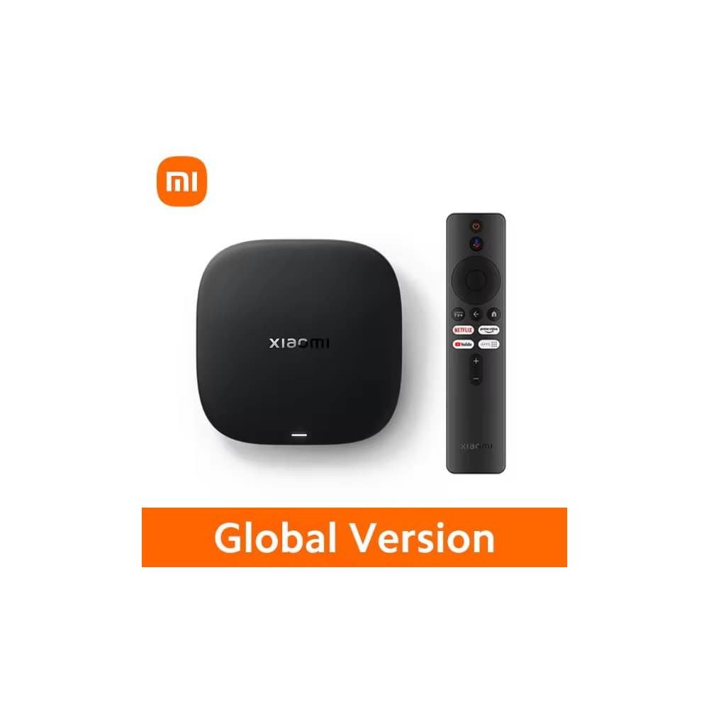 Xiaomi TV Box S 4K (2nd Gen) | Google TV | HDR10+ & Dolby Vision | Noir