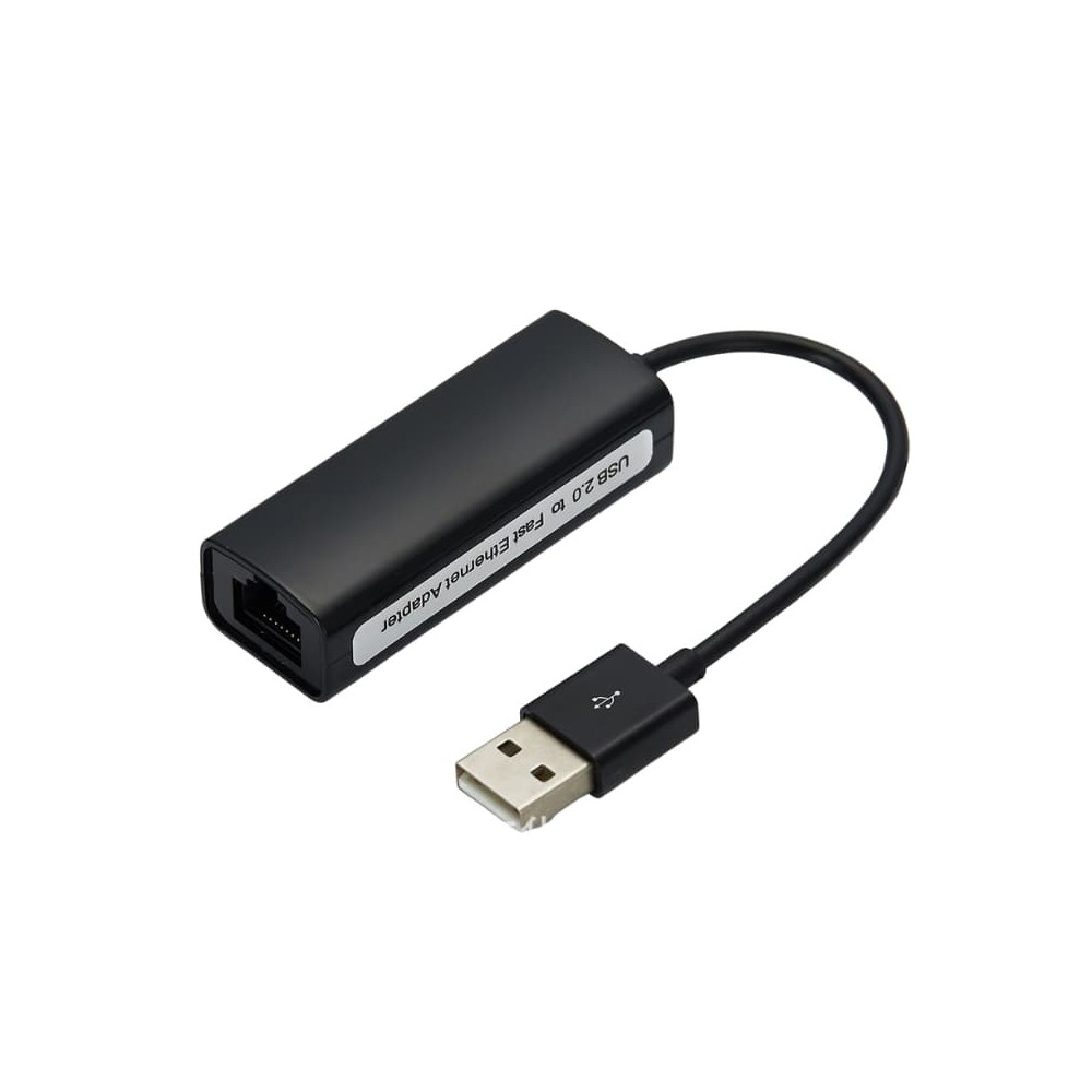 Adaptateur USB 2.0 vers Fast Ethernet RJ45 | Carte Réseau Externe 10/100 Mbps | Haute Stabilité