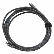 Câble Uni Type-C vers Type-C 3m  Charge Rapide PD 60W 3A  Nylon Tressé Ultra-Résistant