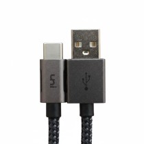 Câble Uni USB Type-A vers Type-C 3m  Charge Rapide 3A+  Nylon Tressé Haute Résistance