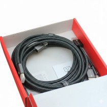 Câble HDMI 2.0 Haute Vitesse | Résolution 4K Ultra HD | Gaine Tressée Renforcée | Connecteurs Or