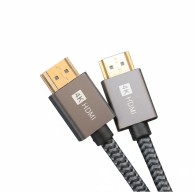 Câble HDMI 2.0 Haute Vitesse | Résolution 4K Ultra HD | Gaine Tressée Renforcée | Connecteurs Or