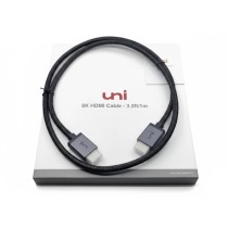 Câble HDMI 2.0 4K Ultra HD  Longueur 1m  Gaine Tressée  Connecteurs Or