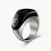 iQIBLA Zikr Ring Jood | Bague en Titane | Compteur Tasbih & Rappel Prière