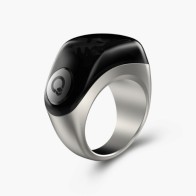 iQIBLA Zikr Ring Jood | Bague en Titane | Compteur Tasbih & Rappel Prière