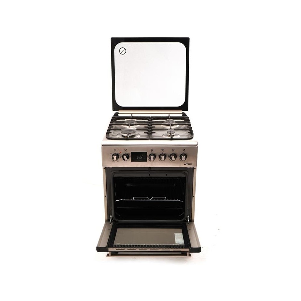 Cuisinière ASTECH CK65ELCF | 4 Feux Gaz | 60x60cm | Four Électrique Full Option