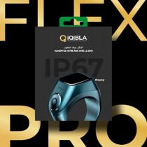 iQIBLA Zikr Flex Pro | Bague Connectée | 3 Tailles d'Anneaux Incluses
