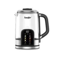 Sonifer SF-2142 | Bouilloire Électrique en Verre 1,7L | Design & LED