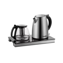 Sonifer SF-2120 | Bouilloire Électrique Intelligente 1.8L | Théière en Verre 1500W