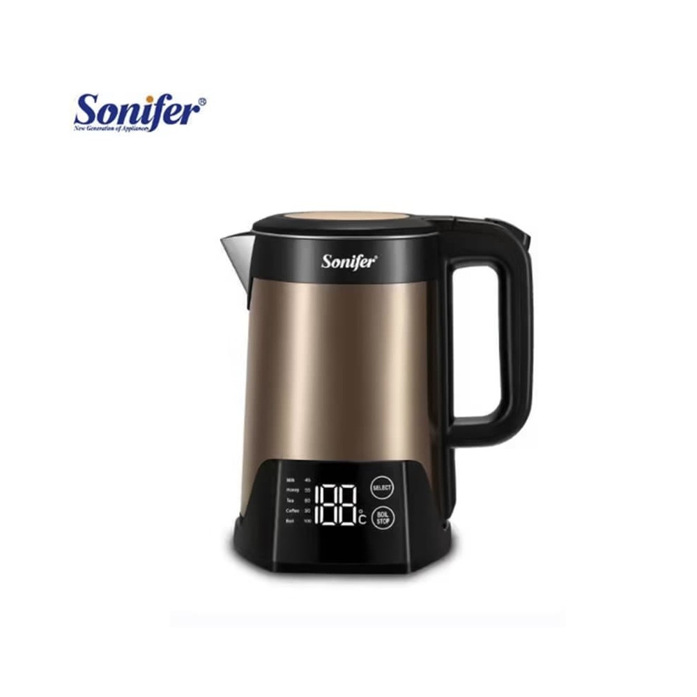 Bouilloire Sonifer SF-2098 | 1.5L | Chauffe-Eau Électrique Intelligent