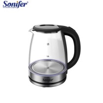 Chauffe Eau électrique Sonifer SF-2116 | Bouilloire en Verre LED 1.8L