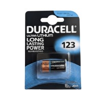 Pile Duracell Ultra Lithium 123 3V  Longue Durée  Alarme & Photo