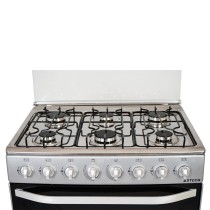 Cuisinière Astech CIS86MS 6 Feux  Grande Capacité, Four Professionnel