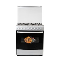 Cuisinière Astech CIS86MS 6 Feux  Grande Capacité, Four Professionnel