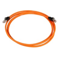 Cordon RJ45 Cat 6A 1m Orange | Nexans LANmark-6A Ultim | LSZH