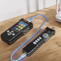 Testeur de Câble NOYAFA NF-8506 | Ping, IP Scan & PoE | Écran Couleur