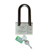 Cadenas Blindé BEUSAM 94S | Haute Sécurité 94mm | Acier Trempé & 5 Clés