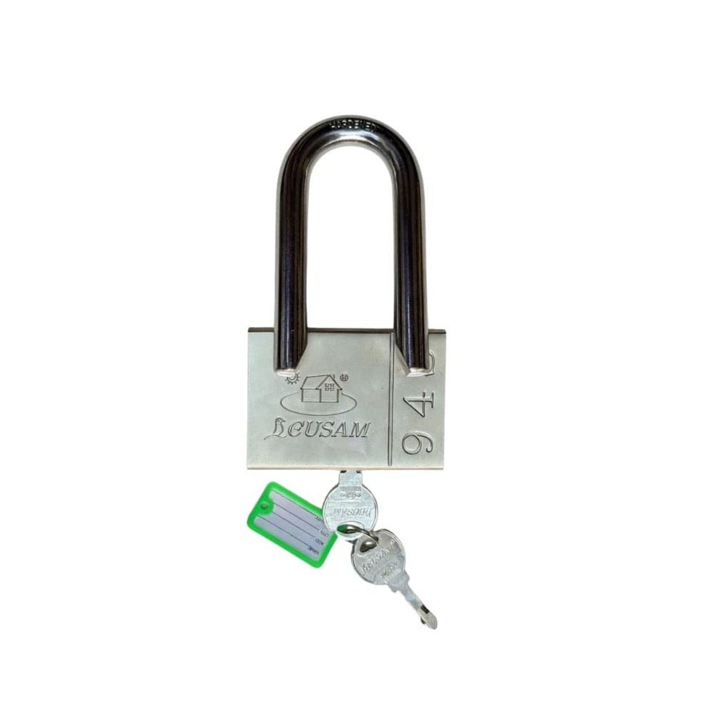 Cadenas Blindé BEUSAM 94S | Haute Sécurité 94mm | Acier Trempé & 5 Clés