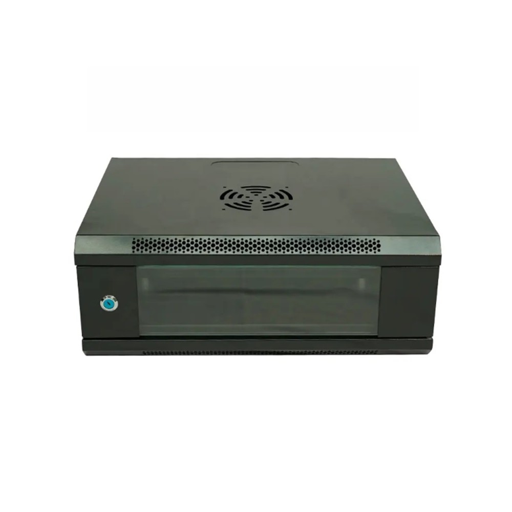 Coffret Mural 4U | Rack 19" | Ventilo + Multiprise