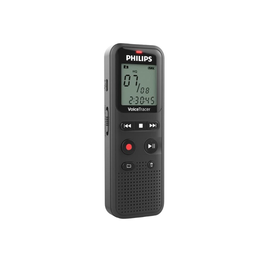 Philips DVT1160 | Enregistreur 8Go | Dictaphone Numérique | Audio PCM