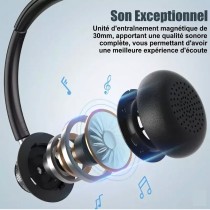 New Bee H361 | Casque Professionnel Filaire USB & Jack 3.5mm