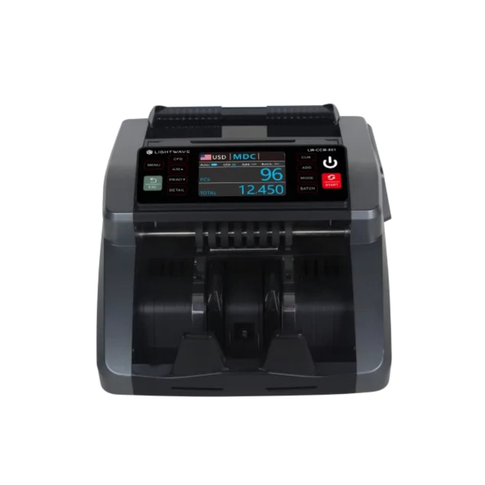 Lightwave LW-CCM-801  Compteuse de Billets  Détection Faux Billets