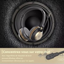 Casque Bluetooth Professionnel  Micro Anti-Bruit ENC  Station de Charge