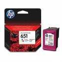 Cartouche d'encre HP 651 couleur ou noir