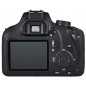 Appareil Photo Canon EOS 4000D avec Objet EF-S 18-55mm III, 18 MP, Noir