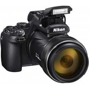 Appareil photo 16 MP - Zoom optique 125x - Vidéo 4K UHD/30p - HDMI - USB - Ecran ACL 3.2" orientable - Wi-Fi - Bluetooth 4.1