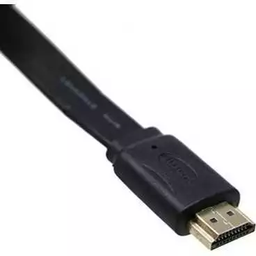 Cable HDMI vers HDMI haute définition, câble plat HDMI Ethernet haut débit mâle à mâle (JWD-08)
