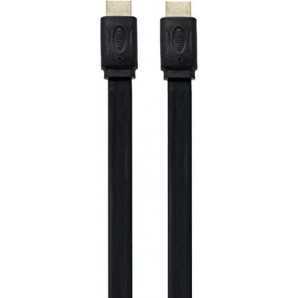 Cable HDMI vers HDMI haute définition, câble plat HDMI Ethernet haut débit mâle à mâle (JWD-08)