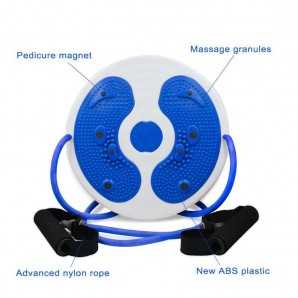 Équipement de Remise en forme pour la maison Corps aérobie rotatif sport magnétique massagePlate exercice wobble