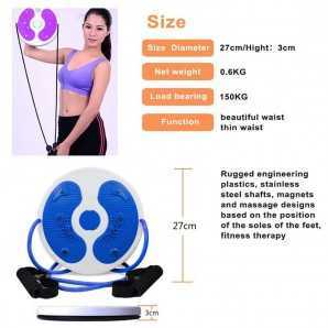 Équipement de Remise en forme pour la maison Corps aérobie rotatif sport magnétique massagePlate exercice wobble