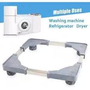 Support Universel Réglable Pour Refrigerateur - Machine A Laver - Sans Roue  - SOUMARI