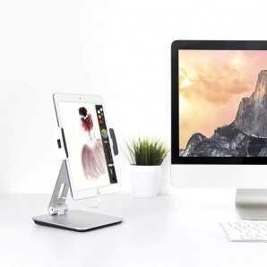 Support de tablette AP-7X pliable réglable en alliage d'aluminium pour tablette 7-10"