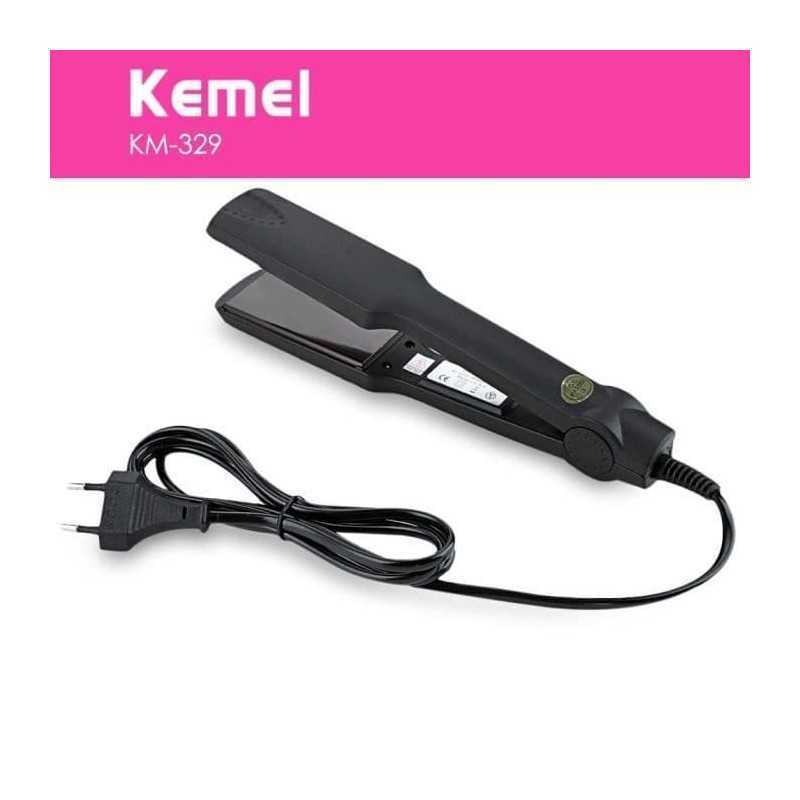Lisseur électrique professionnel KEMEI KM329 - Noir Lisseur électrique professionnel KEMEI KM329 - Noir