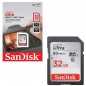 Carte Mémoire SDHC 32Go SanDisk Ultra jusqu'à 80 Mo/s, Classe 10 FFP