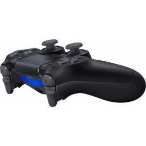 Sony Manette PlayStation 4 officielle, DUALSHOCK 4, Sans fil, Batterie rechargeable, Bluetooth, Jet Black (Noire)