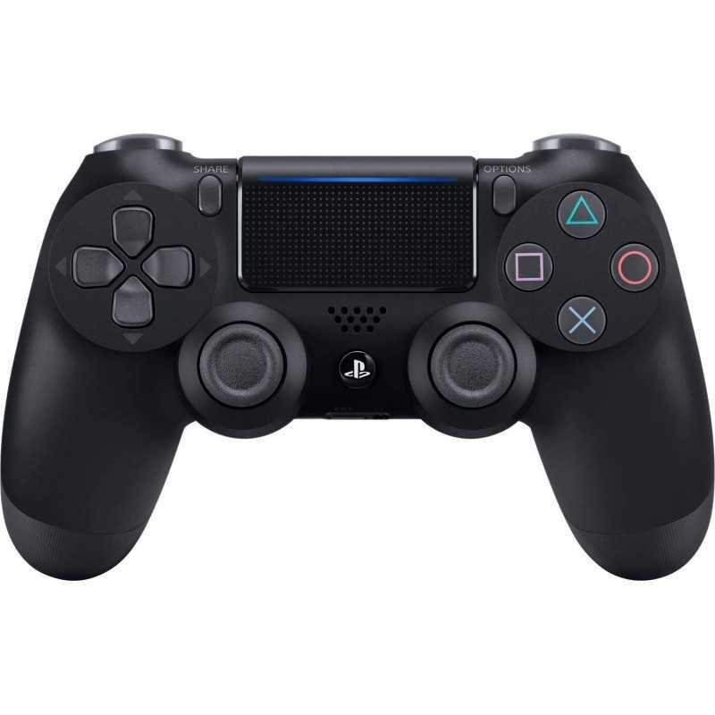 Sony Manette PlayStation 4, DUALSHOCK 4, Sans fil, Batterie rechargeable, Bluetooth, Jet Black (Noire) Sony Manette PlayStation 4, DUALSHOCK 4, Sans fil, Batterie rechargeable, Bluetooth, Jet Black (Noire)