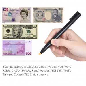 Stylo Testeur de Billets – Pour FCFA, Euros, Dollars, et Plus