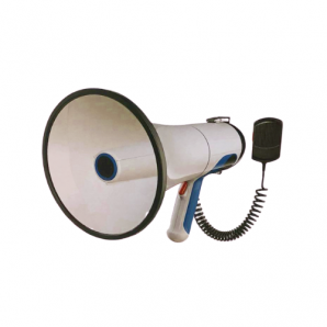 Mégaphone haute puissance 30W système de sonorisation sirène