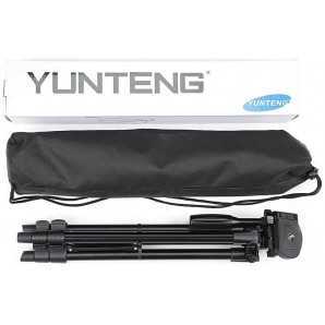 Yunteng VCT-520 | Trépied Photo Compact avec Rotule Fluide 3 Directions