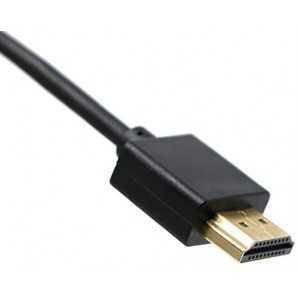 Câbles HDMI vers HDMI Ethernet Mâle à Mâle Haute Vitesse Noir