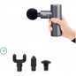 Pistolet de Massage musculaire KICA, masseur de tissus profonds du corps avec 4 têtes Pistolet de Massage musculaire KICA, masseur de tissus profonds du corps avec 4 têtes